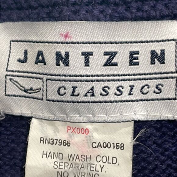 Jantzen vintage embroidered and beaded floral vest. Size M medium 8/10 - Picture 10 of 12